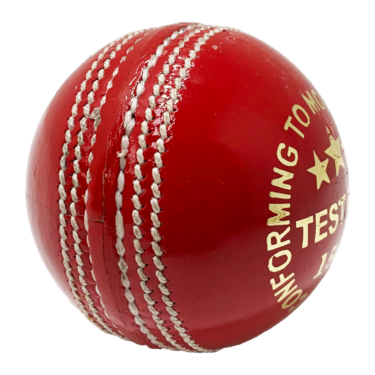 Champ Test Pro 156g Cricket Ball 4 Pc Red
