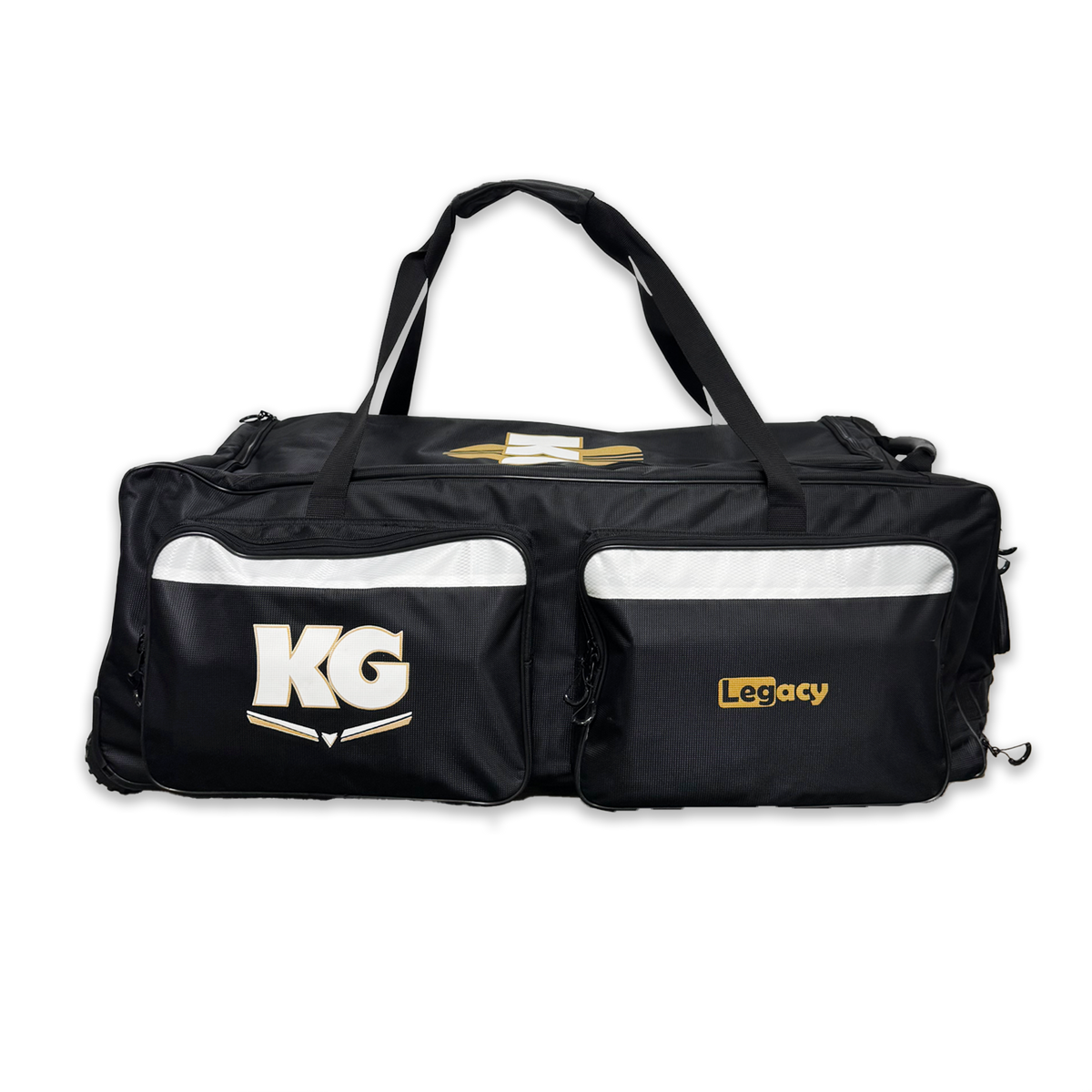 KG Legacy – Wheelie Kit Bag – Black and White