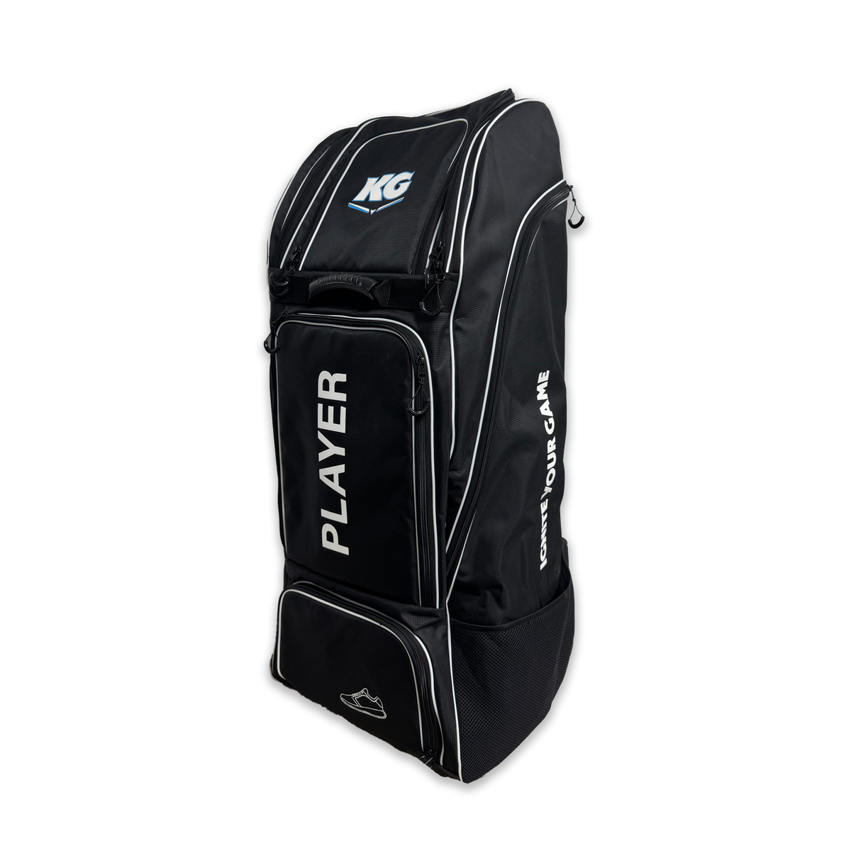 KG PLAYER DUFFLE WHEELIE – Black