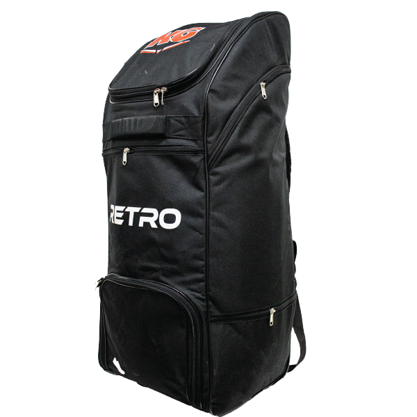 KG RETRO – Duffle Wheelie – Black/RED + Free KG Backpack