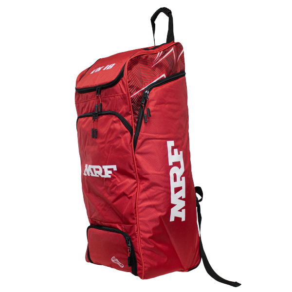 MRF VK18 Duffle wheelie kit bag – Red