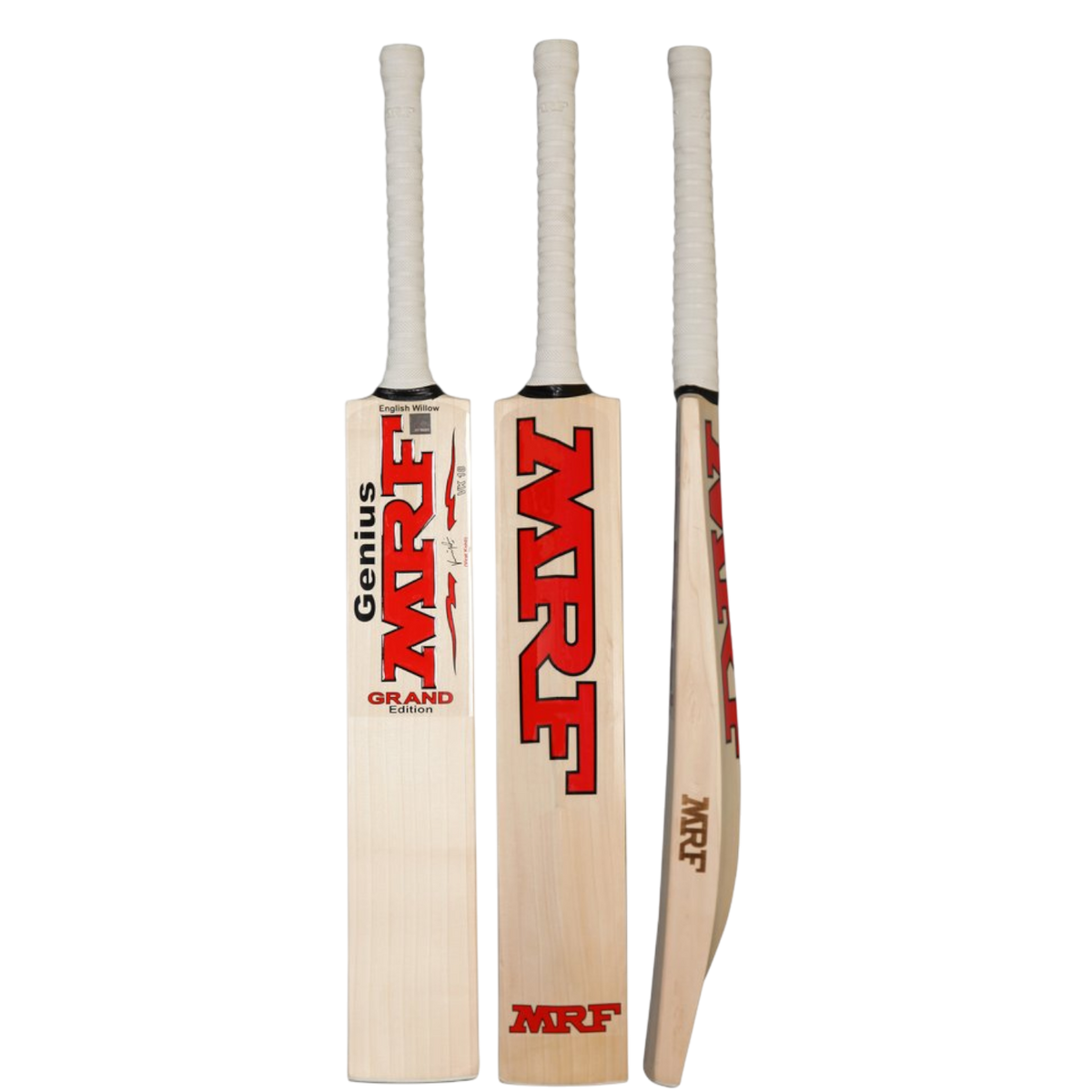 MRF Genius Grand English Willow Cricket Bat – Size Harrow