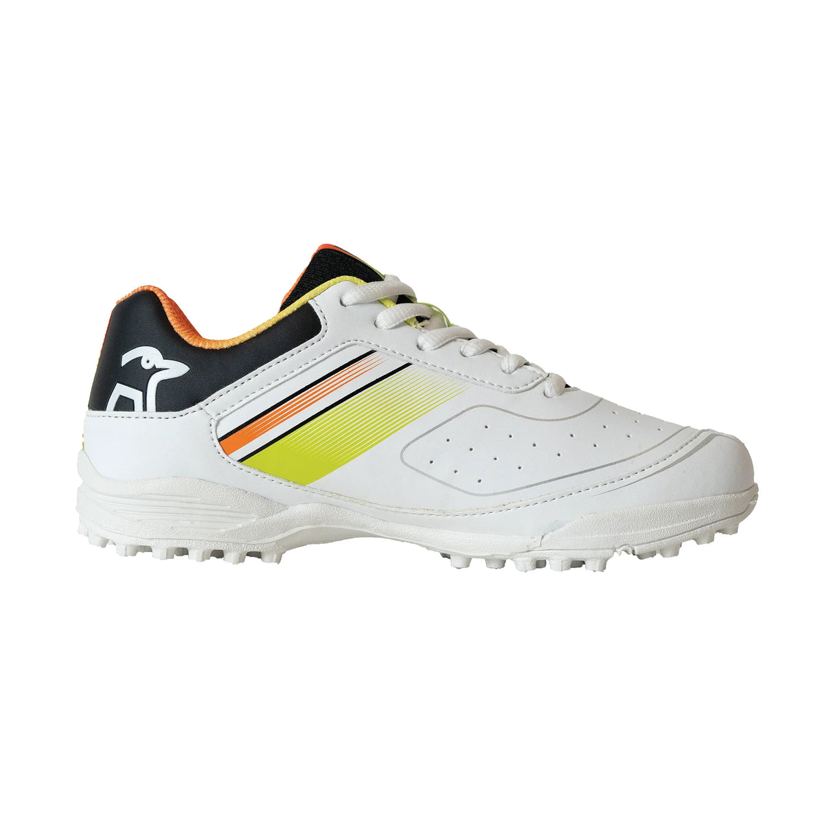KOOKABURRA 5.0 RUBBER CRICKET SHOES – Orange and Black
