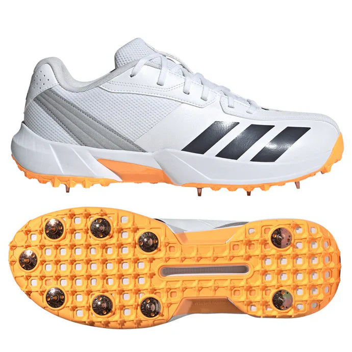 Adidas 22YDS Cricket Spike – Black/Orange