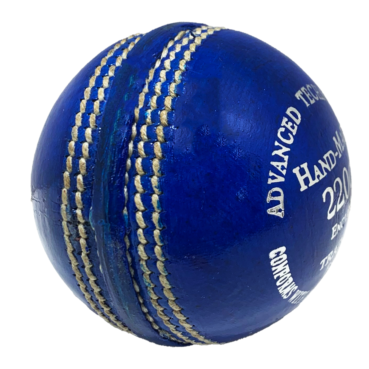 Champ 220g Weighted Cricket Ball – Blue