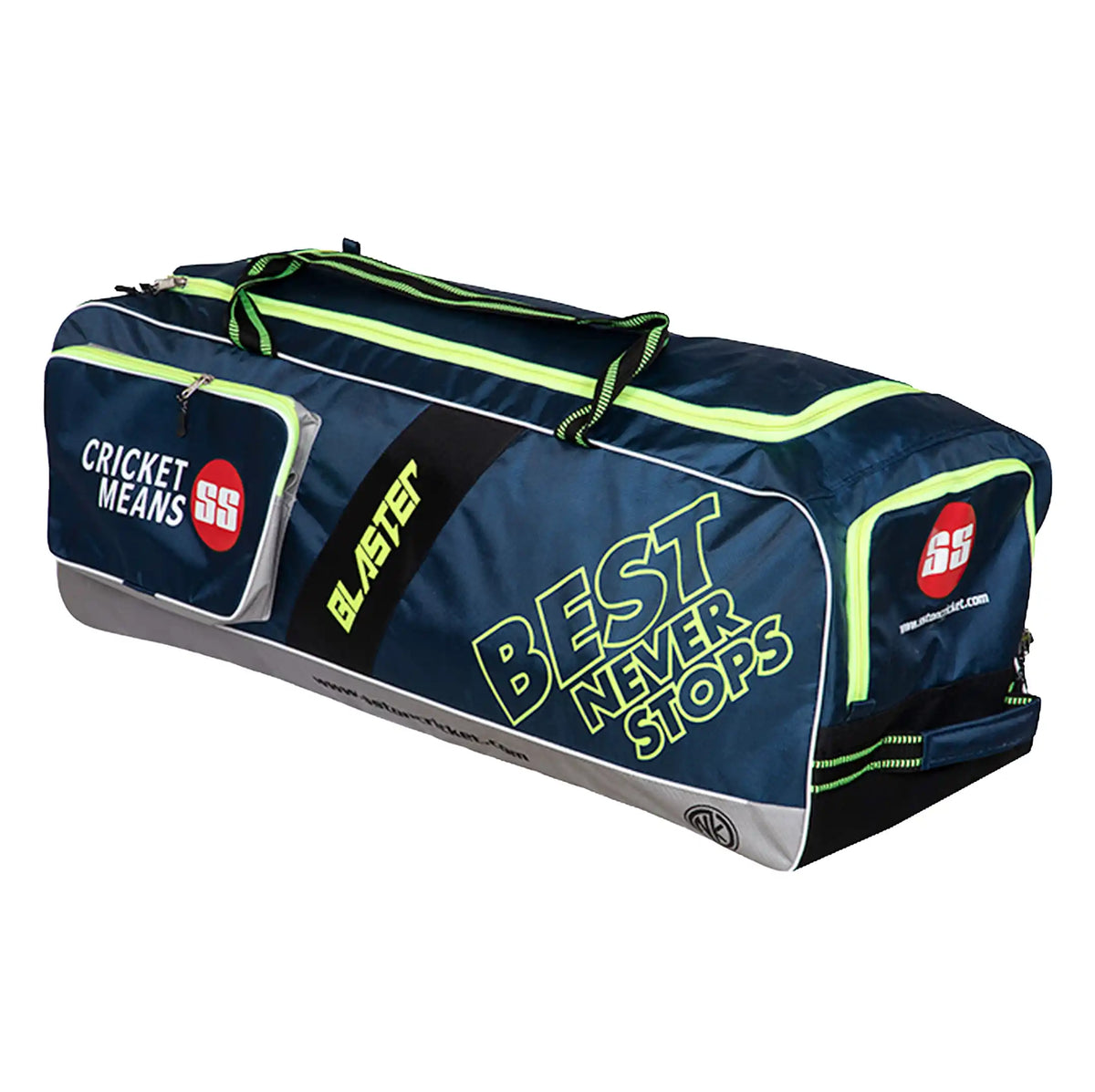 SS Blaster Cricket Kit Bag – Blue/Green