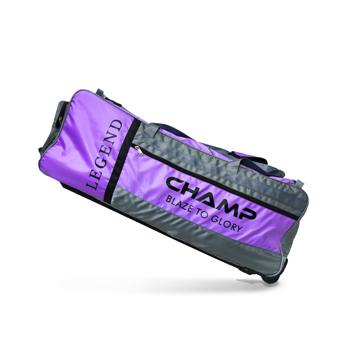 Champ Legend Wheelie Kit Bag – Senior – Purple/Grey