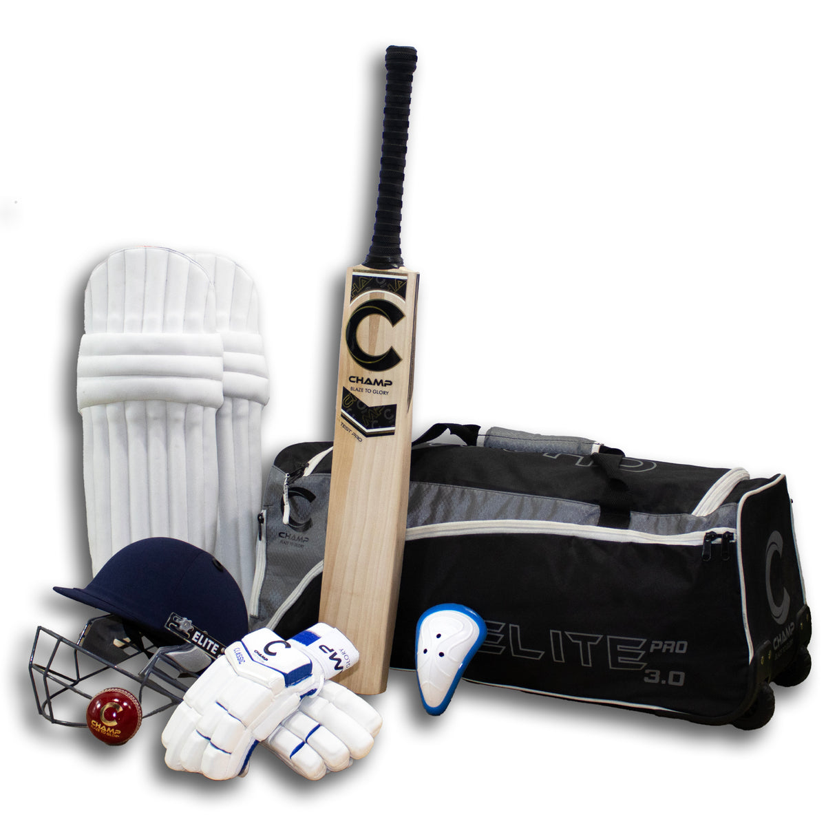 Champ Test Pro Full Kit Combo – Black/Gold – Size 5/6 – RH