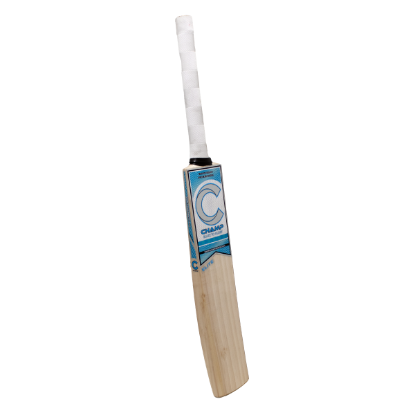 Champ Colt ELITE 2025 English Willow Cricket Bat – Size 2 – Sky Blue and White