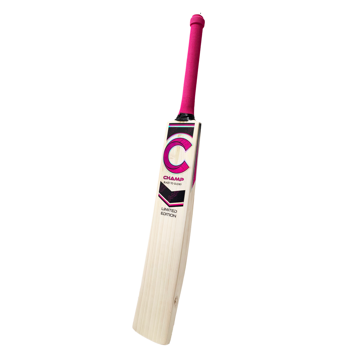 Champ Limited Edition English Willow SH – Pink + Free Champ Limited Ed Batting Gloves