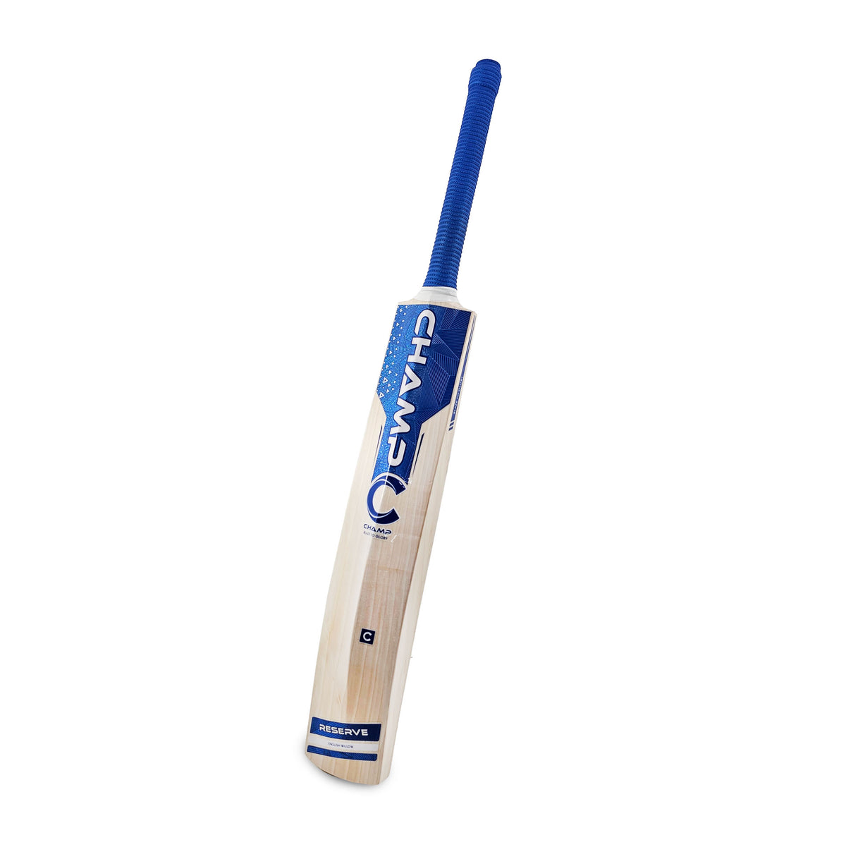 Champ Reserve English Willow Cricket Bat – Harrow – Aqua Blue