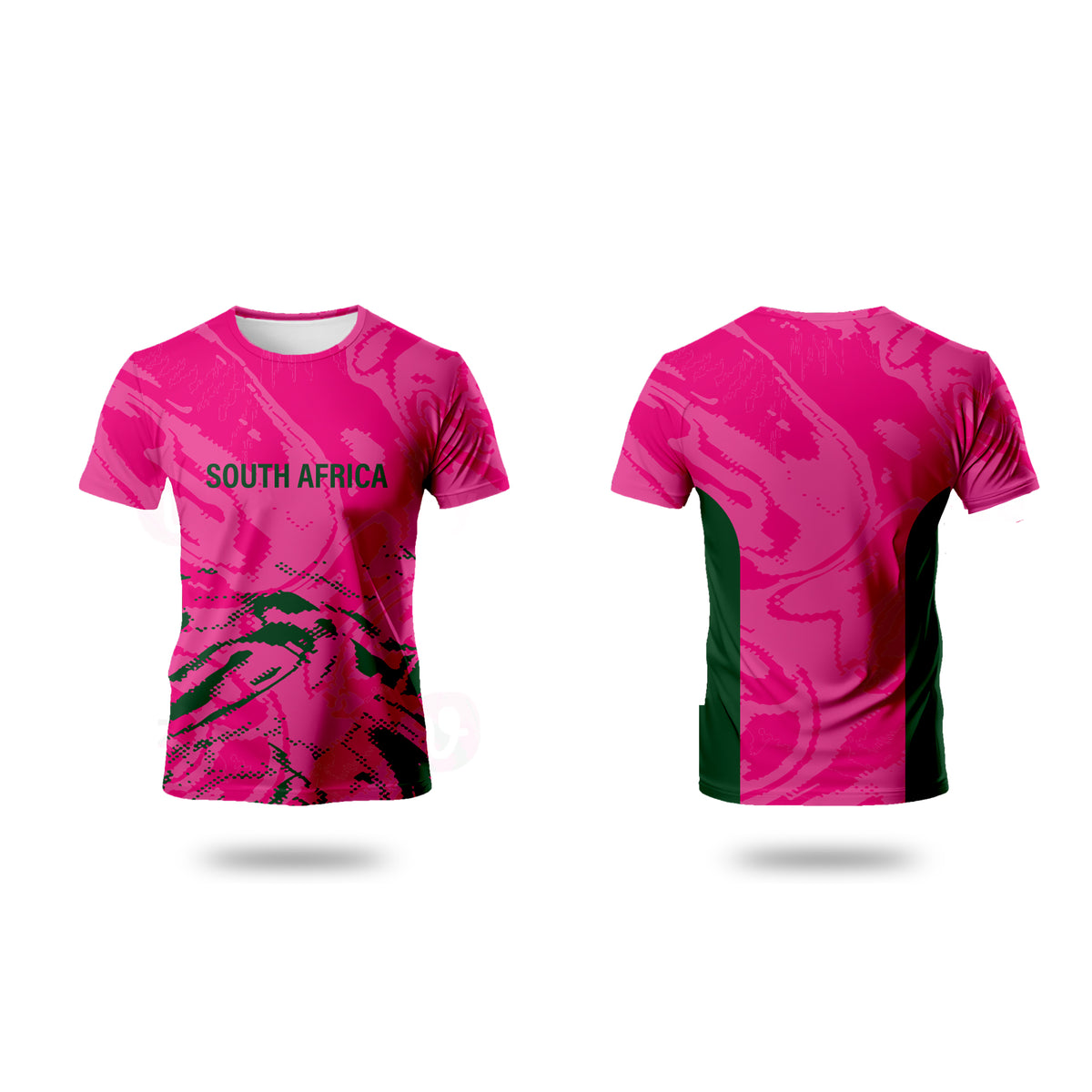 South African Supporters T – Shirt – Pink
