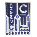 Champ Reserve Bat Stickers