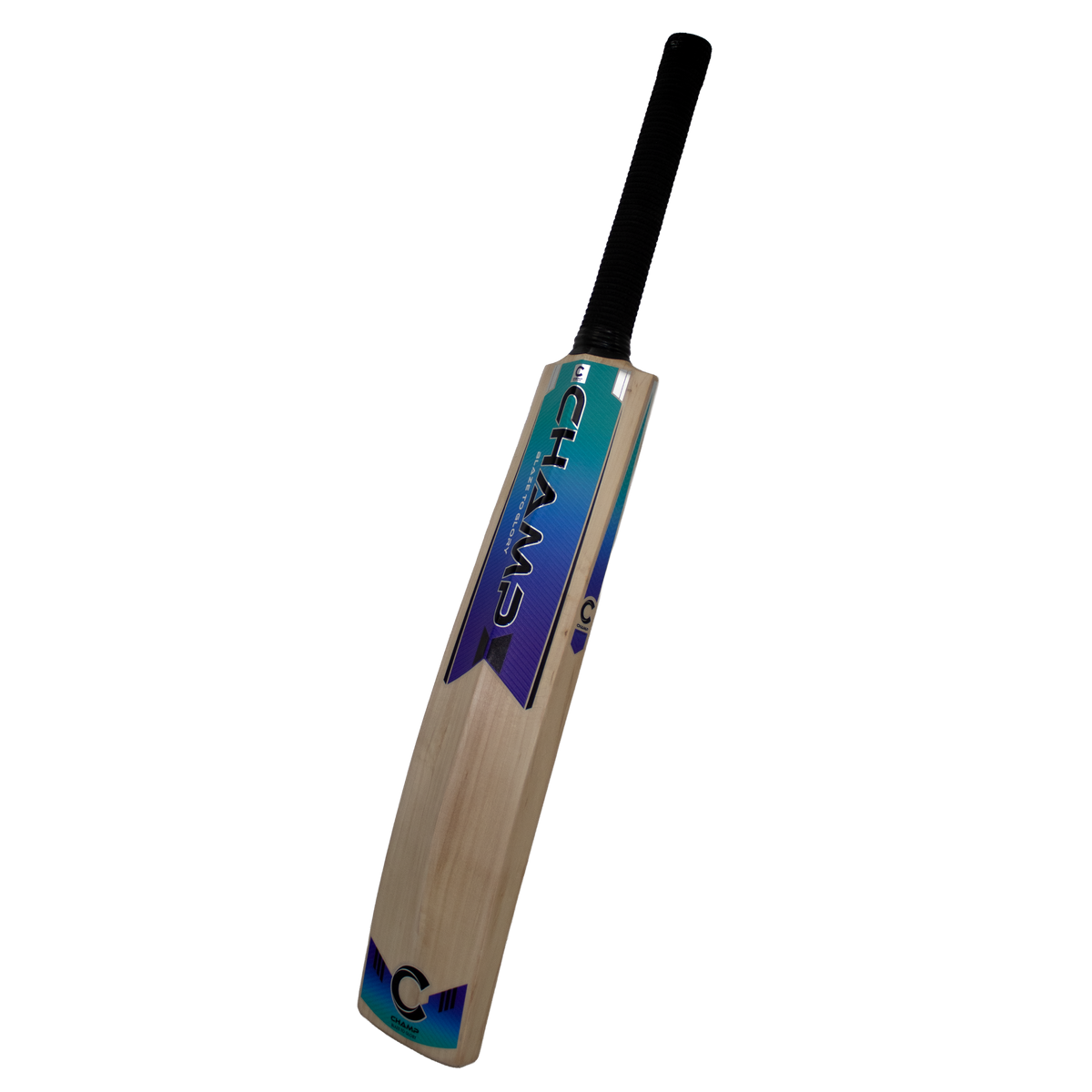 Champ Colt TEST English Willow Cricket Bat – Size 4 – Blue and Purple