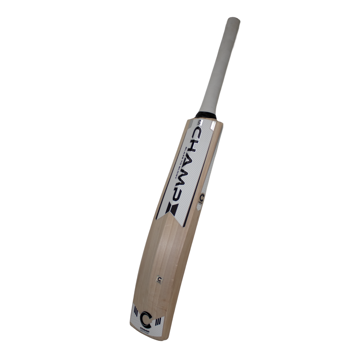 Champ Colt TEST English Willow Cricket Bat – Size 4 – White and Black