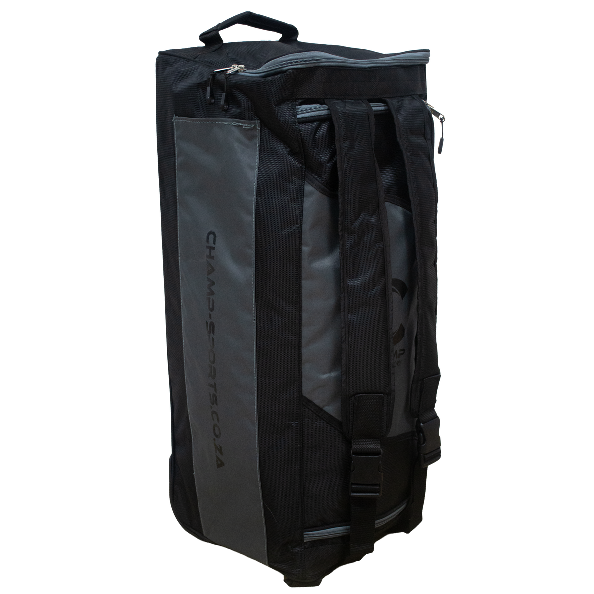 Champ Elite 26 Junior Duffle Wheelie – Black and Grey