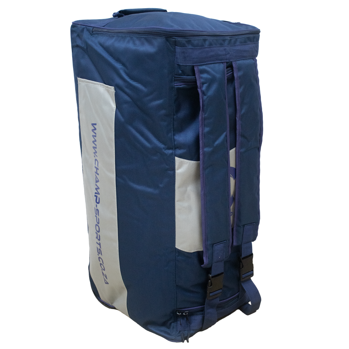 Champ Elite 26 Junior Duffle Wheelie – Grey and Navy