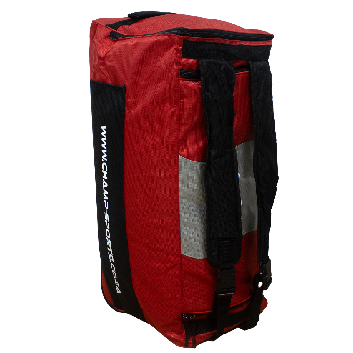 Champ Elite 26 Junior Duffle Wheelie – Black and Red