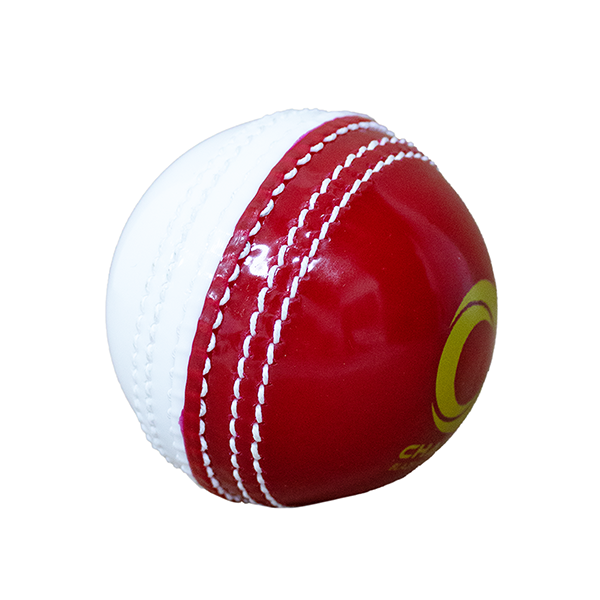 Champ Rubber Stitch Ball – Red and White – Senior