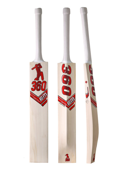 EM 360 Bold English Willow Cricket Bat – Harrow Parallel Import
