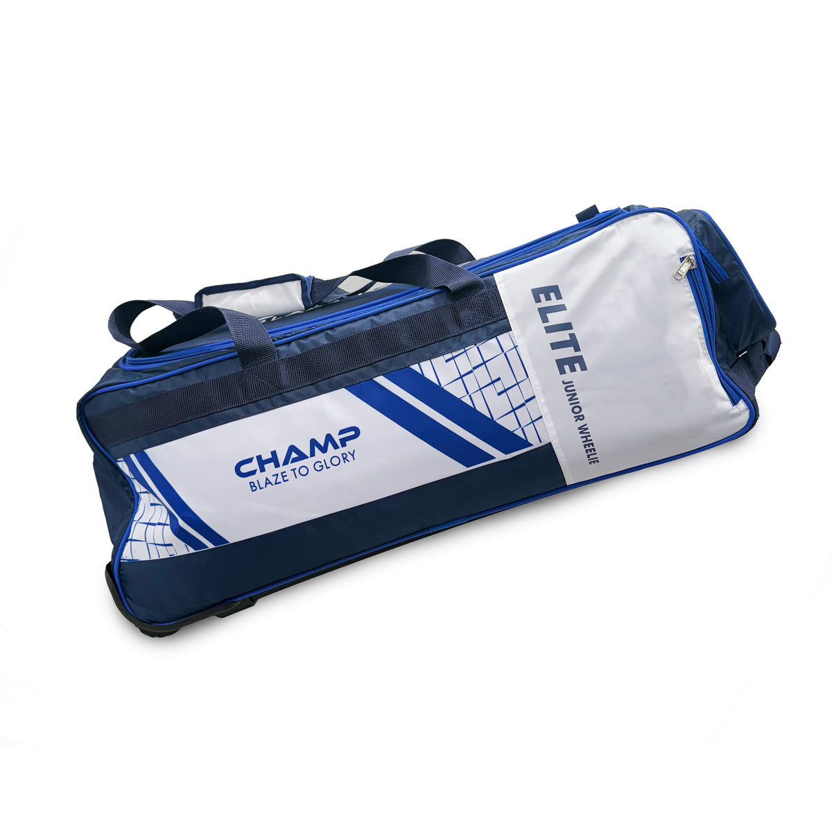 Champ Elite Junior Wheelie – Navy Blue and White