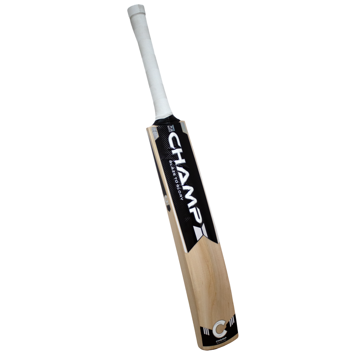 Champ Elite Cricket Bat – Black and White – Size 6