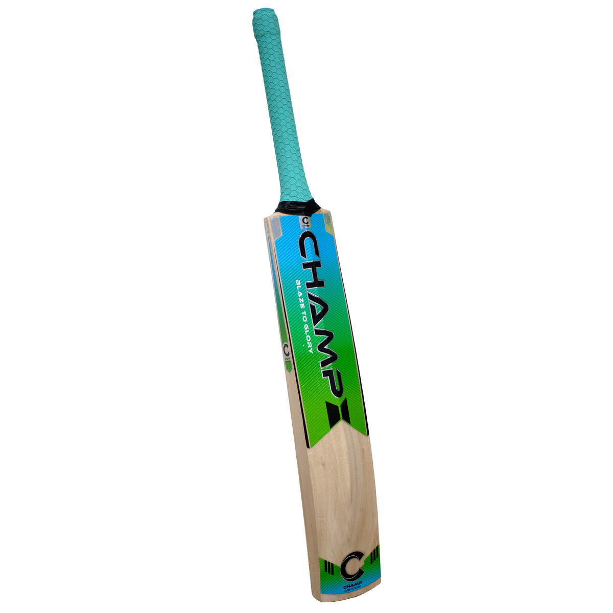 Champ Elite Cricket Bat – Green and Blue – Size 4