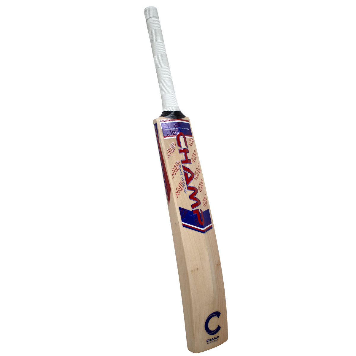 Champ Elite Cricket Bat – Navy and Red – Harrow