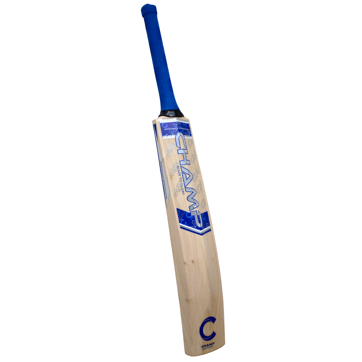 Champ Elite Cricket Bat – Blue and Silver – Size 6