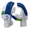 Champ Junior Elite Batting Gloves – Blue and Green – Youth