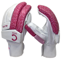 Champ Junior Elite Batting Gloves – Pink and White – S. Junior – Junior – Youth