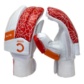 Champ Junior Elite Batting Gloves – Orange and Red – Youth
