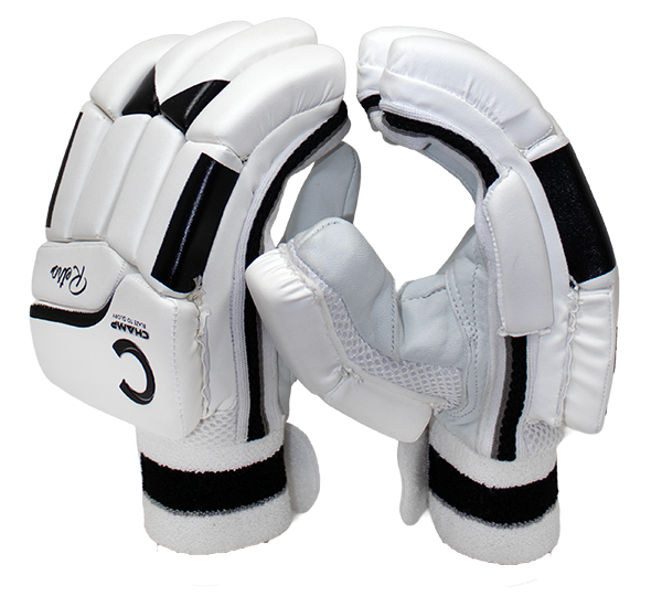 Champ Retro Batting Gloves Black and White – Junior – Youth – Adult