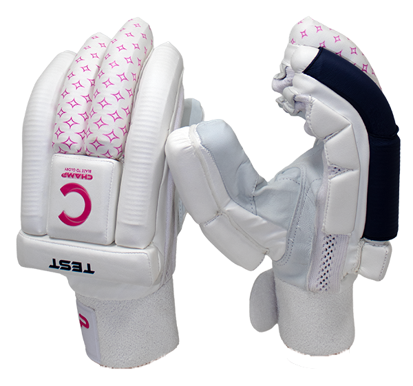 Champ Test Batting gloves 2025 – Pink and White – Youth – Adult