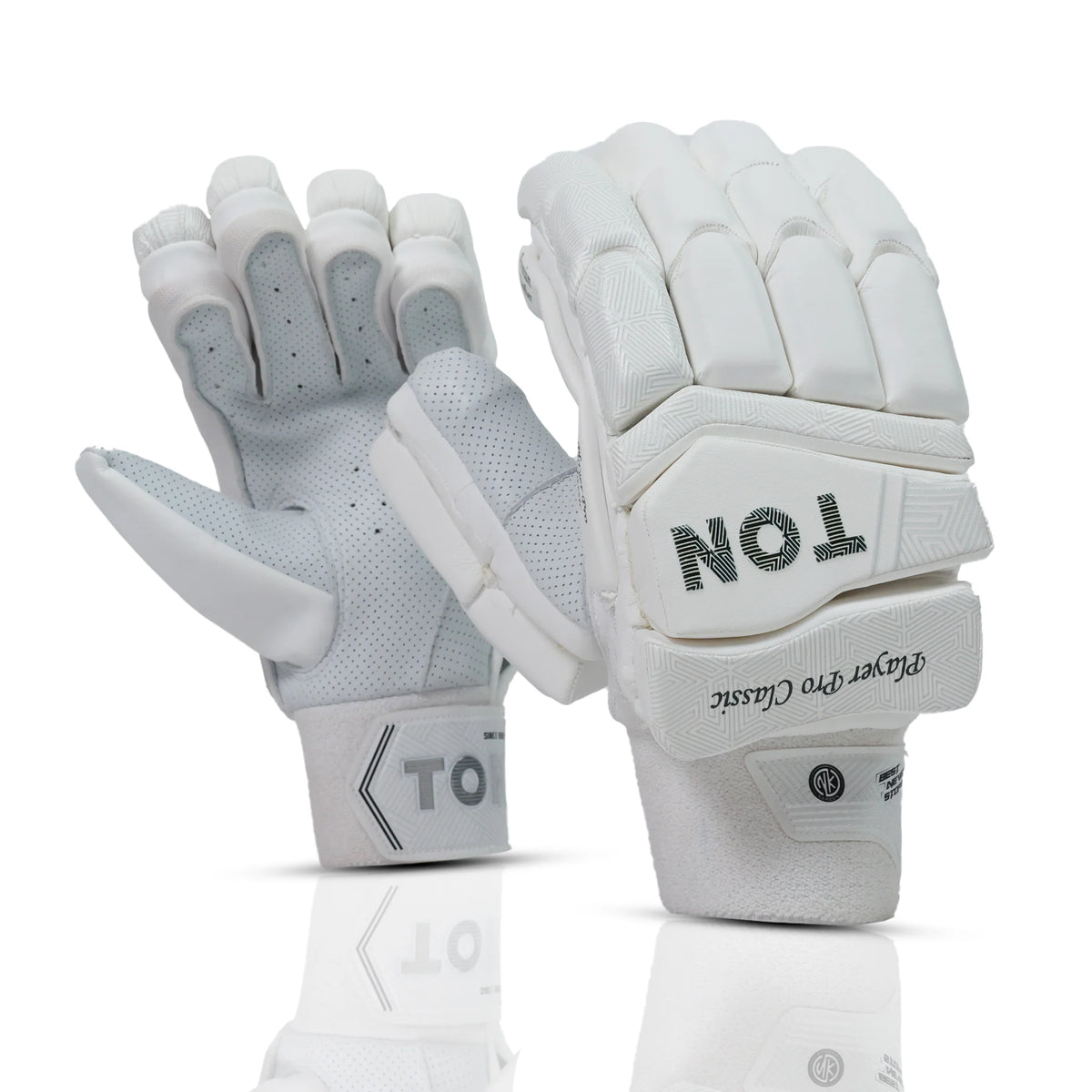 Ton Player Pro CLASSIC Batting Gloves – Adult RH – White