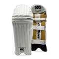 KG Select Gold and White – Batting Pads – Adult
