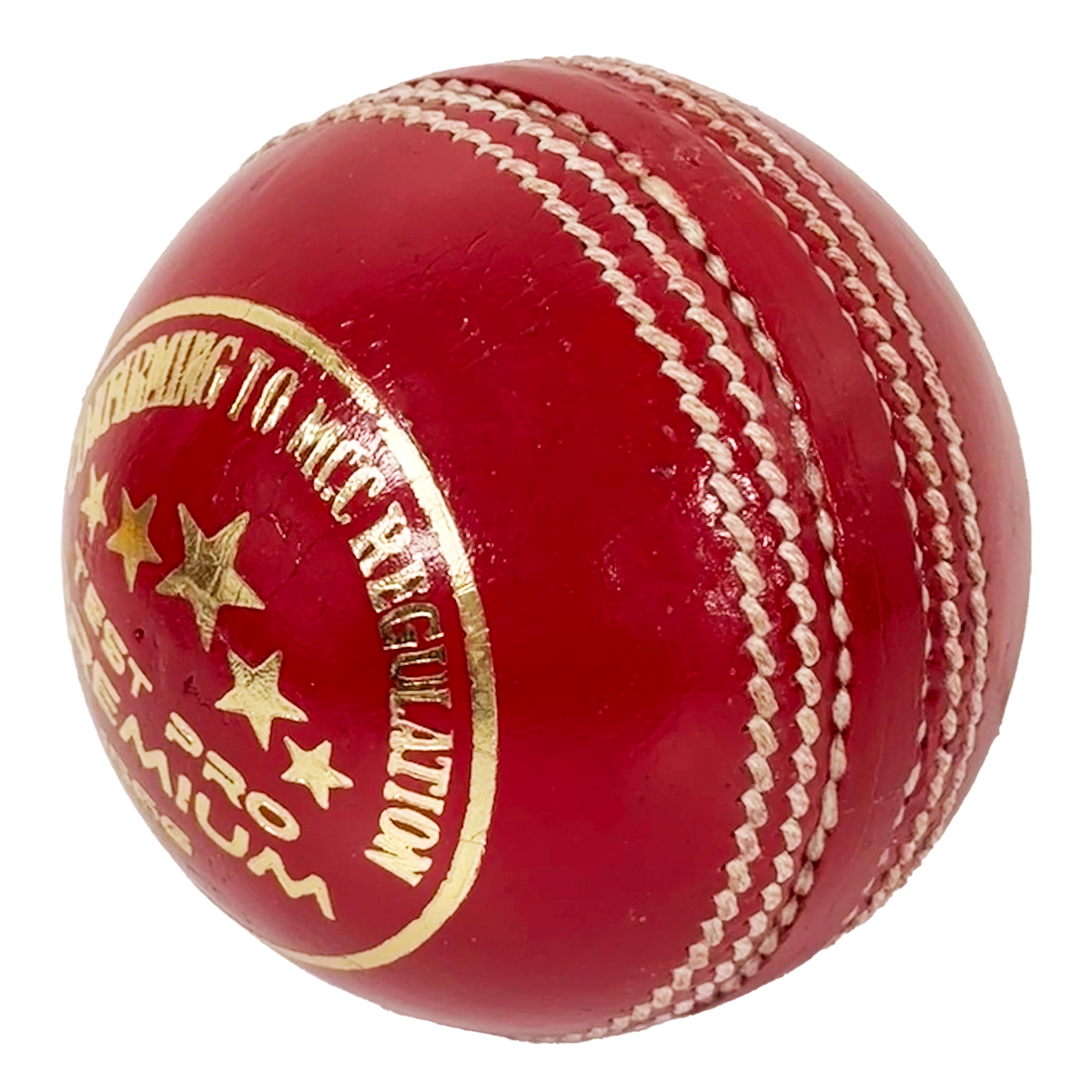 Champ Test Pro Premium 156g Cricket Ball -4pc Red