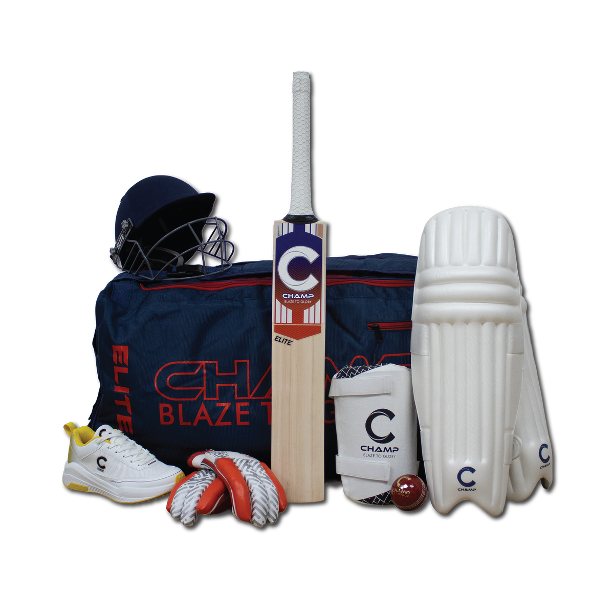 Champ Junior Full Kit Combo 26 – Navy and Red – Small Junior – Size 1/2/3