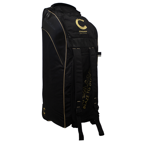 Champ Limited Edition Duffle Wheelie – Black and Gold