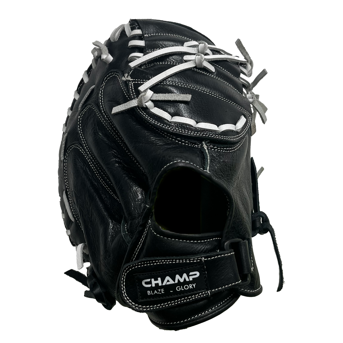 Champ Pro Baseball Mitt – Black