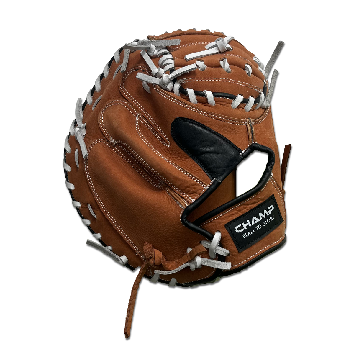 Champ Pro Baseball Mitt – Brown – Left Hand