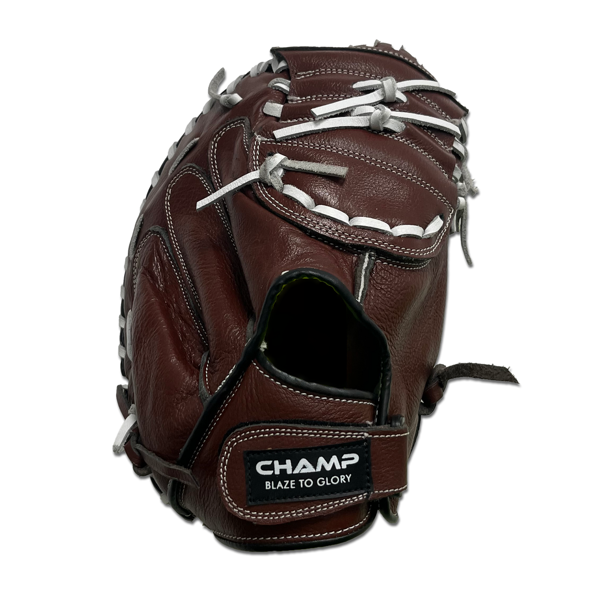 Champ Pro Baseball Mitt – Dark Brown – Left Hand