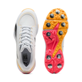 Puma Spike 24.2 White Black Sun Stream – Cricket Spikes