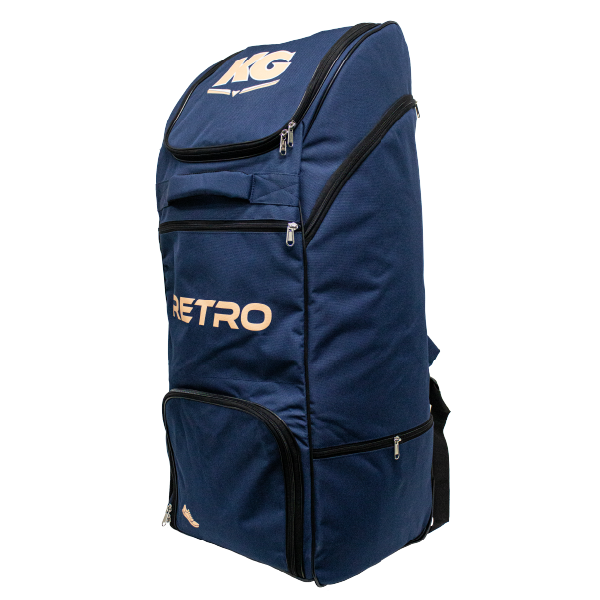 KG Retro – Duffle Wheelie – Navy + Free KG Backpack