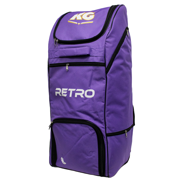 KG RETRO – Duffle Wheelie – Purple + Free KG Backpack