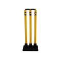 Champ Plastic Stumps with weighted base – Yellow (Set of 3)
