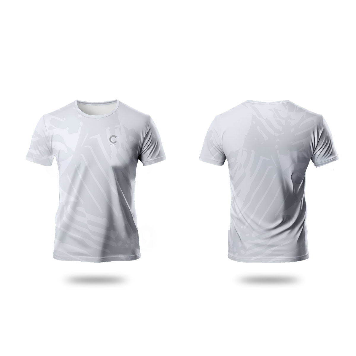 Champ Training T- Shirt – Grey and White