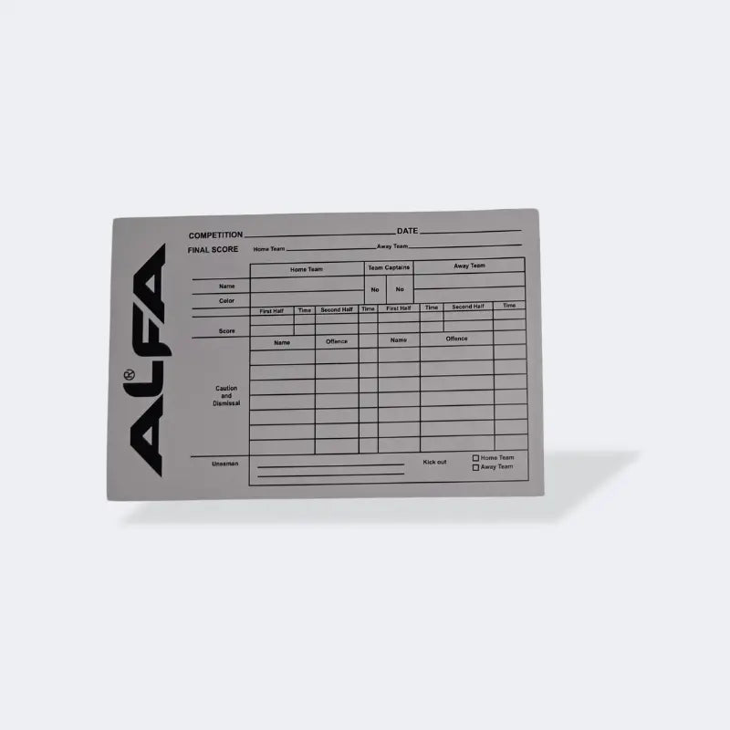 Alfa Hockey Umpire Card Set