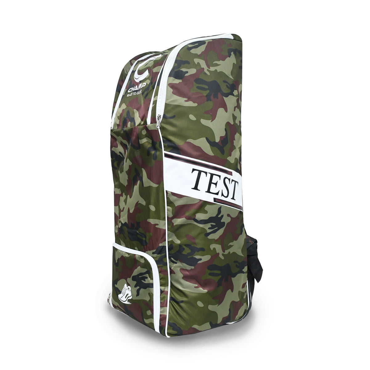 Champ TEST Duffle Wheelie – Kit Bag – Green Camo