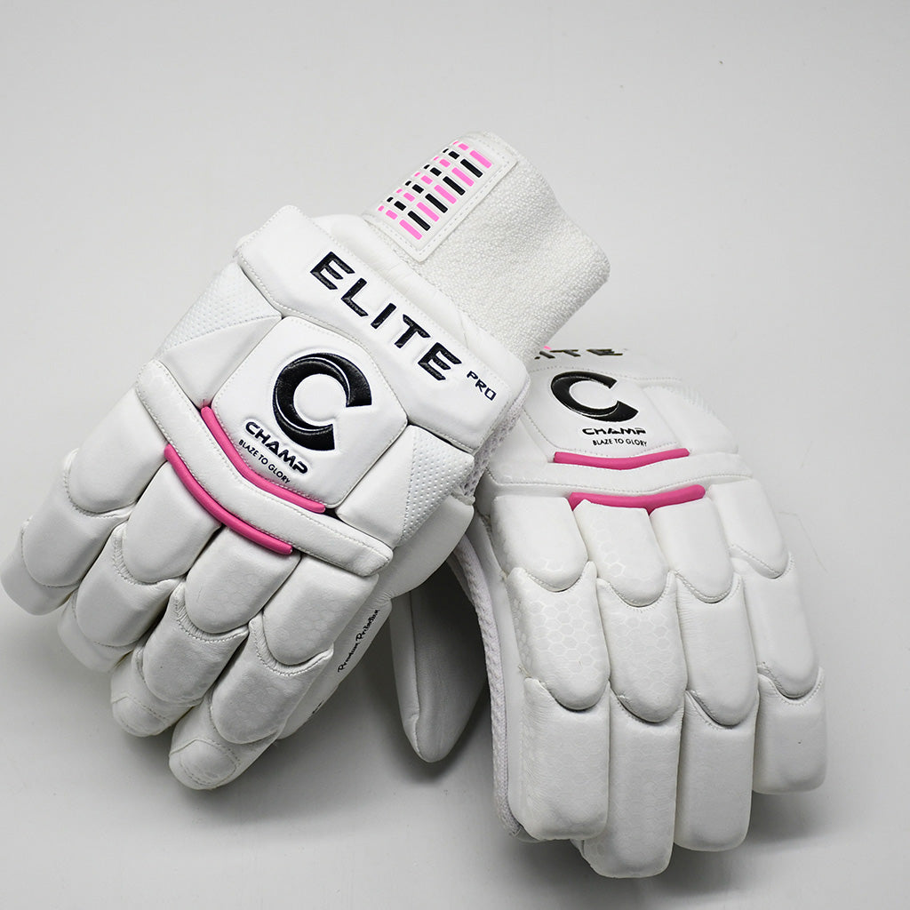 Champ ELITE Pro Batting Gloves -Pink – Adults – Academy